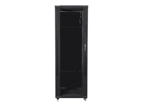 Lanberg - Stojak szafa - podłogowa - czarny, RAL 9004 - 37U - 19"