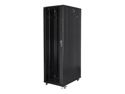 Lanberg - Stojak szafa - z 4 wentylatory chłodzące - 230 V - czarny, RAL 9004 - 42U - 19"