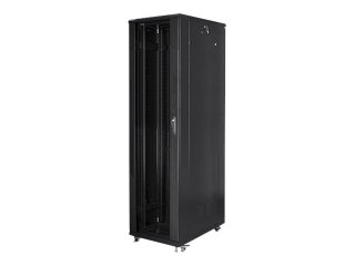 Lanberg - Stojak szafa - z 4 wentylatory chłodzące - 230 V - czarny, RAL 9004 - 47U - 19"