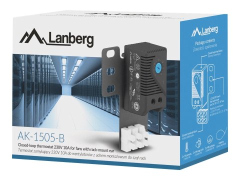 Lanberg - Termostat - czarny