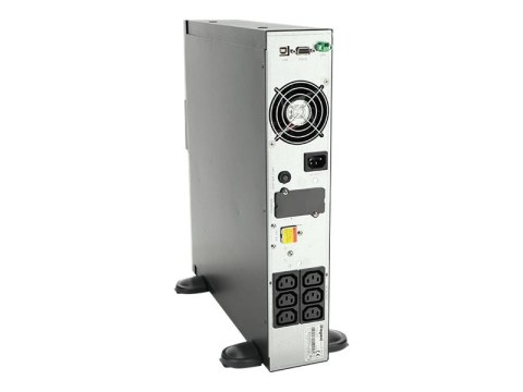 Legrand DAKER DK Plus 3000 - UPS (montowany w szafie rack / zewnętrzny) - AC 230 V - 2700 wat - 3000 VA - 1 faza - 9 Ah - RS-232