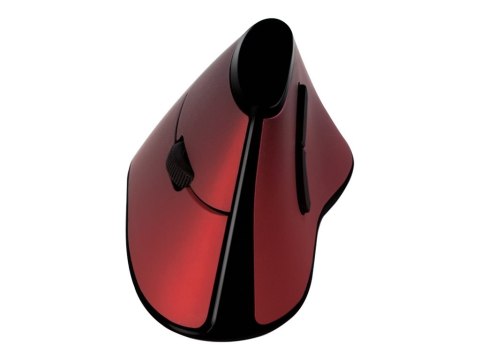 LogiLink Ergonomic Vertical - Mysz pionowa - ergonomiczna - optyczna - 5 przyciski - bezprzewodowa - 2.4 GHz - odbiornik bezprze