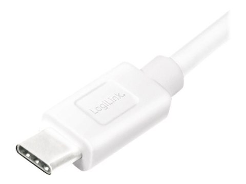 LogiLink - Kabel USB - USB Typ A (M) do USB-C (M) dwudrożny - USB 3.2 Gen 1 - 3 A - 1.5 m - biały
