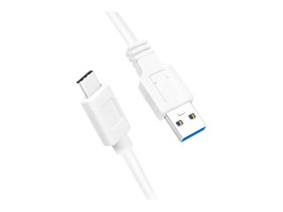 LogiLink - Kabel USB - USB Typ A (M) do USB-C (M) dwudrożny - USB 3.2 Gen 1 - 3 A - 15 cm - biały