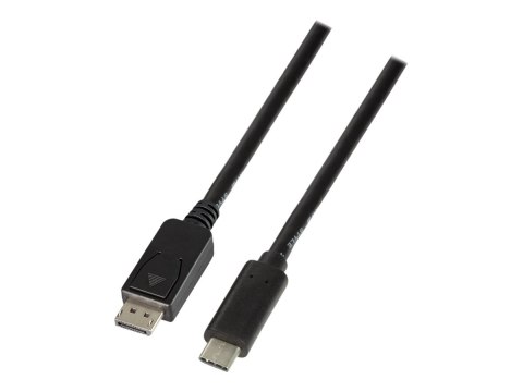 LogiLink - Kabel portu wyświetlacza - USB-C (M) do DisplayPort 20-pin (M) - USB 3.1 / DisplayPort 1.2 - 1.8 m - obsługa 4K - cza