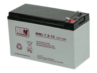 MW Power MWL 7,2-12L - Bateria do UPSa - 1 x bateria - 7.2 Ah