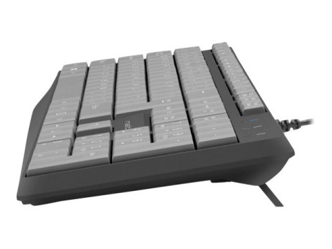 Natec Nautilus - Klawiatura - USB - US - czarny