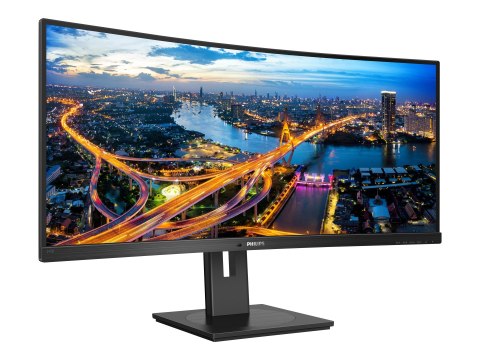 Philips 345B1C - Monitor LED - zaokrąglony - 34" - 3440 x 1440 WQHD @ 100 Hz - VA - 300 cd/m² - 3000:1 - 5 ms - 2xHDMI, DisplayP