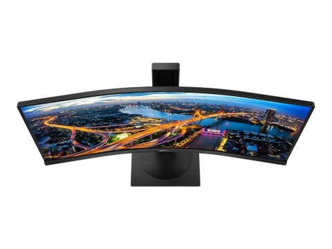 Philips 345B1C - Monitor LED - zaokrąglony - 34" - 3440 x 1440 WQHD @ 100 Hz - VA - 300 cd/m² - 3000:1 - 5 ms - 2xHDMI, DisplayP