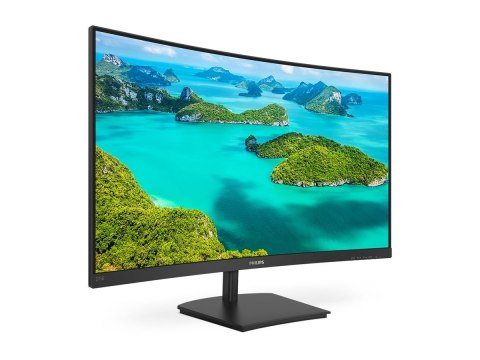 Philips E-line 271E1SCA - Monitor LED - zaokrąglony - 27" - 1920 x 1080 Full HD (1080p) @ 75 Hz - VA - 250 cd/m² - 3000:1 - 4 ms