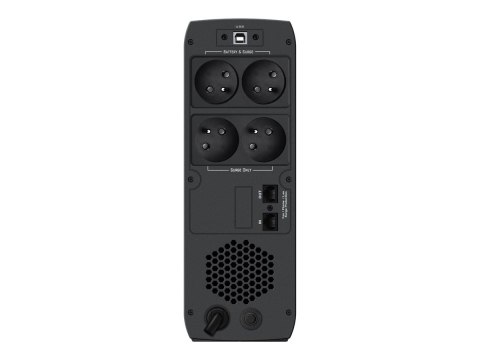 PowerWalker VI 600 CSW FR - UPS - AC 170-280 V - 360 wat - 600 VA - 7 Ah - USB - złącza wyjściowe: 4
