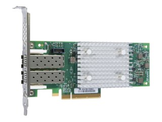 QLogic QLE2692 - Przejściówka magistrali hosta - PCIe 3.0 x8 niski profil - 16Gb Fibre Channel x 2 - dla PRIMERGY CX2560 M5, RX2