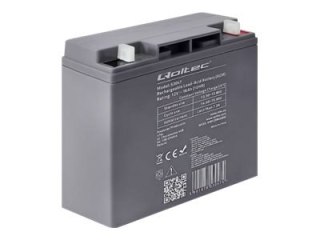 Qoltec AGM battery - Bateria do UPSa - 1 x bateria - kwasowo-ołowiowy - 18 Ah