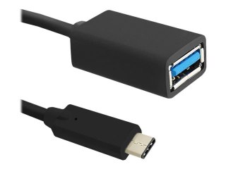 Qoltec - Kabel USB - USB-C (M) do USB Typ A (F) - USB 3.0 - 50 cm - dwustronne złącze C