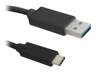 Qoltec - Kabel USB - USB-C (M) do USB Typ A (M) - USB 3.0 - 1.5 m - dwustronne złącze C