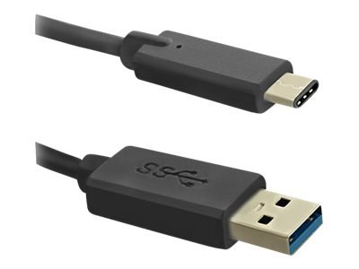 Qoltec - Kabel USB - USB-C (M) do USB Typ A (M) - USB 3.1 - 1 m