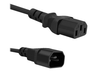 Qoltec - Kabel zasilający - power IEC 60320 C13 do IEC 60320 C14 - AC 250 V - 10 A - 5 m