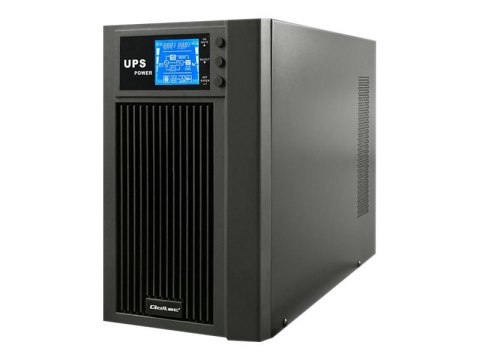 Qoltec - UPS - AC 80-285 V - 2.4 kW - 3000 VA - 7 Ah - RS-232, USB - złącza wyjściowe: 4