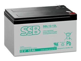 SSB SBL 12-12L - Bateria do UPSa - 1 x bateria - kwasowo-ołowiowy - 12 Ah