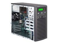 Supermicro SuperServer 5038D-I - Serwer - mid tower pojedynczy - bez CPU - RAM 0 GB - brak HDD - AST2400 - Gigabit Ethernet - mo