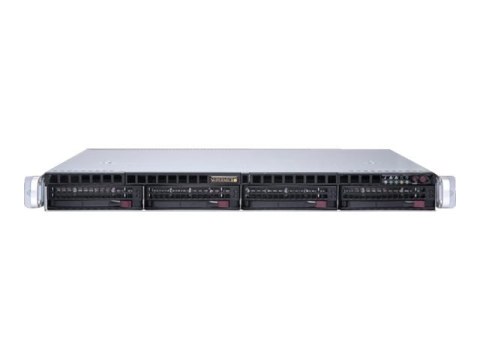 Supermicro SuperServer 6019P-MT - Serwer - montowany w stojaku 1U - podwójny - bez CPU - RAM 0 GB - SATA - wymiana podczas pracy
