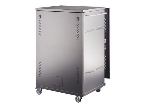 TECHly Professional I-CABINET-36D12ATY - Wózek (ładowanie i zarządzanie) - dla 36 notebooków/tabletów/telefonów komórkowych - za