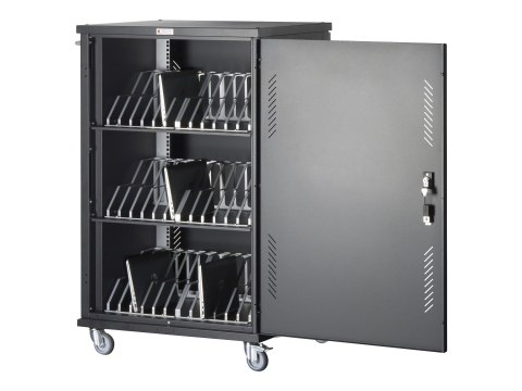 TECHly Professional I-CABINET-36D12ATY - Wózek (ładowanie i zarządzanie) - dla 36 notebooków/tabletów/telefonów komórkowych - za