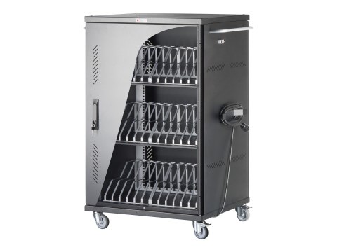 TECHly Professional I-CABINET-36D12ATYV - Wózek (wyłącznie ładowanie) - dla 32 notebooki/tablety/telefony komórkowe - zamknięcie