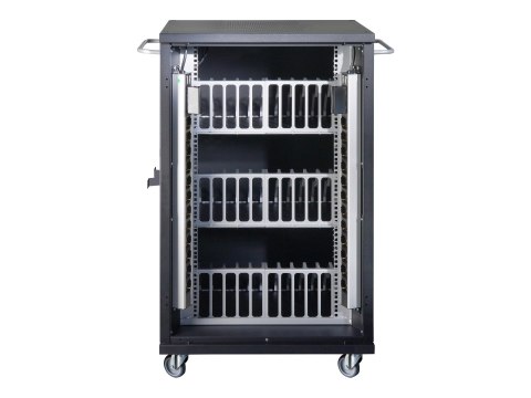 TECHly Professional I-CABINET-36D12ATYV - Wózek (wyłącznie ładowanie) - dla 32 notebooki/tablety/telefony komórkowe - zamknięcie