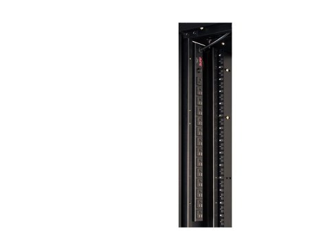 APC Basic Rack-Mount PDU - Linka dystrybucji zasilania (montowany w stojaku) - AC 120 V - wejście: NEMA 5-15 - złącza wyjściowe: