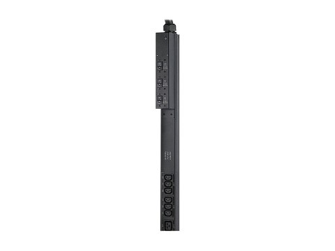 APC Basic Rack PDU - Jednostka dystrybucji zasilania (montowany w stojaku) - AC 208 V - 14.4 kW - trójfazowa - wejście: Hubbell 