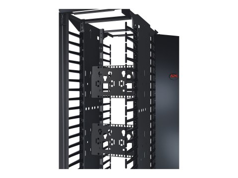 APC Cable Management - Zestaw do zarządzania przewodami - czarny (pakiet 2) - dla P/N: AR201