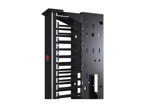 APC Cable Management - Zestaw zarządzania kablami do stojaka - czarny - dla P/N: NBWL0355A, SMX2000LVNCUS, SMX2KR2UX145, SMX3000