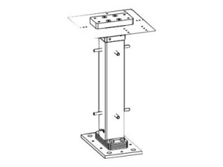 APC HyperPod Frame Raised Floor Support Stand 24 - Floor stand (pakiet 2)