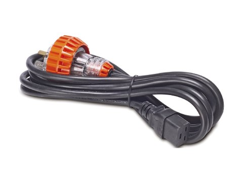 APC - Kabel zasilający - IEC 60320 C19 do AS/NZS 3112 (M) - 15 A - 3.66 m - czarny