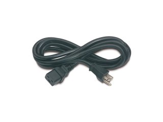 APC - Kabel zasilający - IEC 60320 C19 do NEMA 5-15 (M) - 2.4 m - czarny - dla P/N: SMT2200I-AR, SMT2200R2I-AR, SMT3000I-AR, SMT
