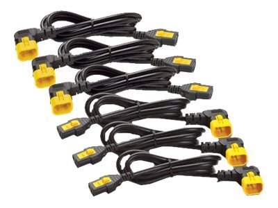 APC - Kabel zasilający - power IEC 60320 C13 do IEC 60320 C14 - 10 A - złącze 90° - czarny - Ameryka Północna - dla P/N: SCL500R