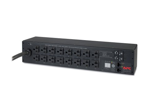 APC Metered Rack PDU AP7802B - Jednostka dystrybucji zasilania (montowany w stojaku) - AC 100/120 V - wejście: zasilanie NEMA L5