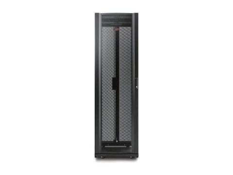 APC NetShelter AV Enclosure with Sides and 10-32 Threaded Rails - Stojak - czarny - 42U - dla P/N: SRT1000XLA, SRT1500XLA, SRT22