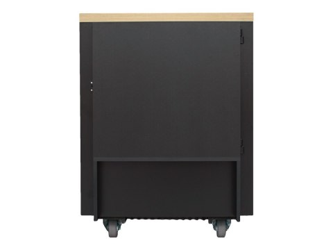 APC NetShelter CX Secure Soundproof Server Room in a Box Enclosure - Shock Packaging - Stojak szafa - z jednostka dystrybucji mo
