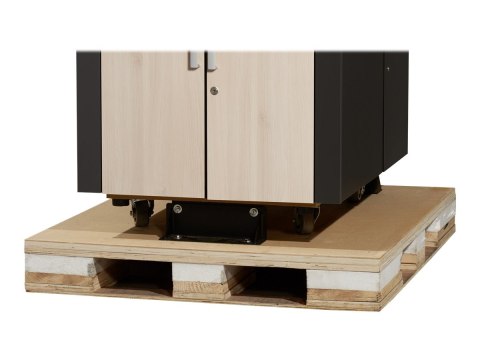 APC NetShelter CX Secure Soundproof Server Room in a Box Enclosure - Shock Packaging - Stojak szafa - z jednostka dystrybucji mo
