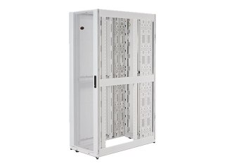 APC NetShelter SX - Stojak szafa - biały - 48U - 19" - Zgodność z TAA - dla P/N: SMT2200I2U-BR, SRT1000XLA, SRT1500XLA, SRT2200X