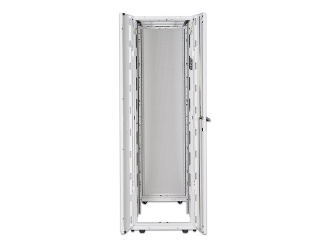 APC NetShelter SX - Stojak szafa - biały - 48U - 19" - Zgodność z TAA - dla P/N: SMT2200I2U-BR, SRT1000XLA, SRT1500XLA, SRT2200X