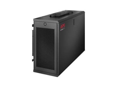 APC NetShelter WX AR106V - Szafa - do montażu na ścianie - czarny - 6U - 19" - dla P/N: SMT2200RM2UNC, SMTL1500RM3UC, SMX2KRMLVN