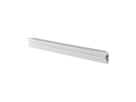APC - Panel zaślepiający do szafy rack - biały - 1U - 19" (pakiet 10) - dla P/N: AR3103SP, AR3106SP, SMX2KR2UX145, SMX3000LVUS, 