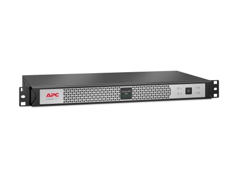 APC Smart-UPS SC SCL500RMI1UC - UPS (montowany w stojaku) - AC 230 V - 400 wat - 500 VA - 1 faza - Ethernet 10/100, USB - złącza