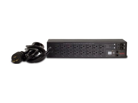 APC Switched Rack PDU AP7902B - Jednostka dystrybucji zasilania (montowany w stojaku) - AC 100/120 V - 2880 VA - wejście: NEMA L