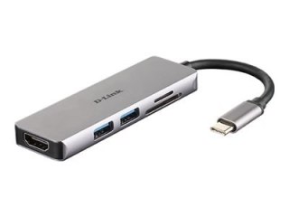 D-Link DUB-M530 - Stacja dokująca - USB-C / Thunderbolt 3 - HDMI