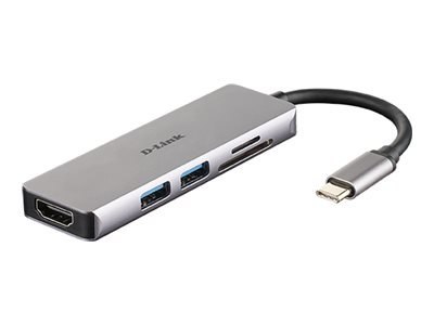 D-Link DUB-M530 - Stacja dokująca - USB-C / Thunderbolt 3 - HDMI