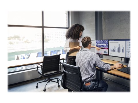 Dell MS3320W - Mysz - optyczna - 3 przyciski - bezprzewodowa - 2.4 GHz, Bluetooth 5.0 - czarny - z 3 lata Advanced Exchange Serv